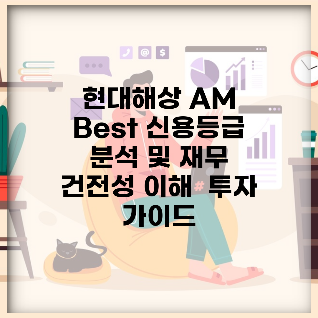 현대해상 AM Best 신용등급 분석 및 재무 건전성 이해 | 투자 가이드