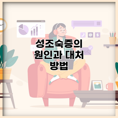 성조숙증의 원인과 대처 방법