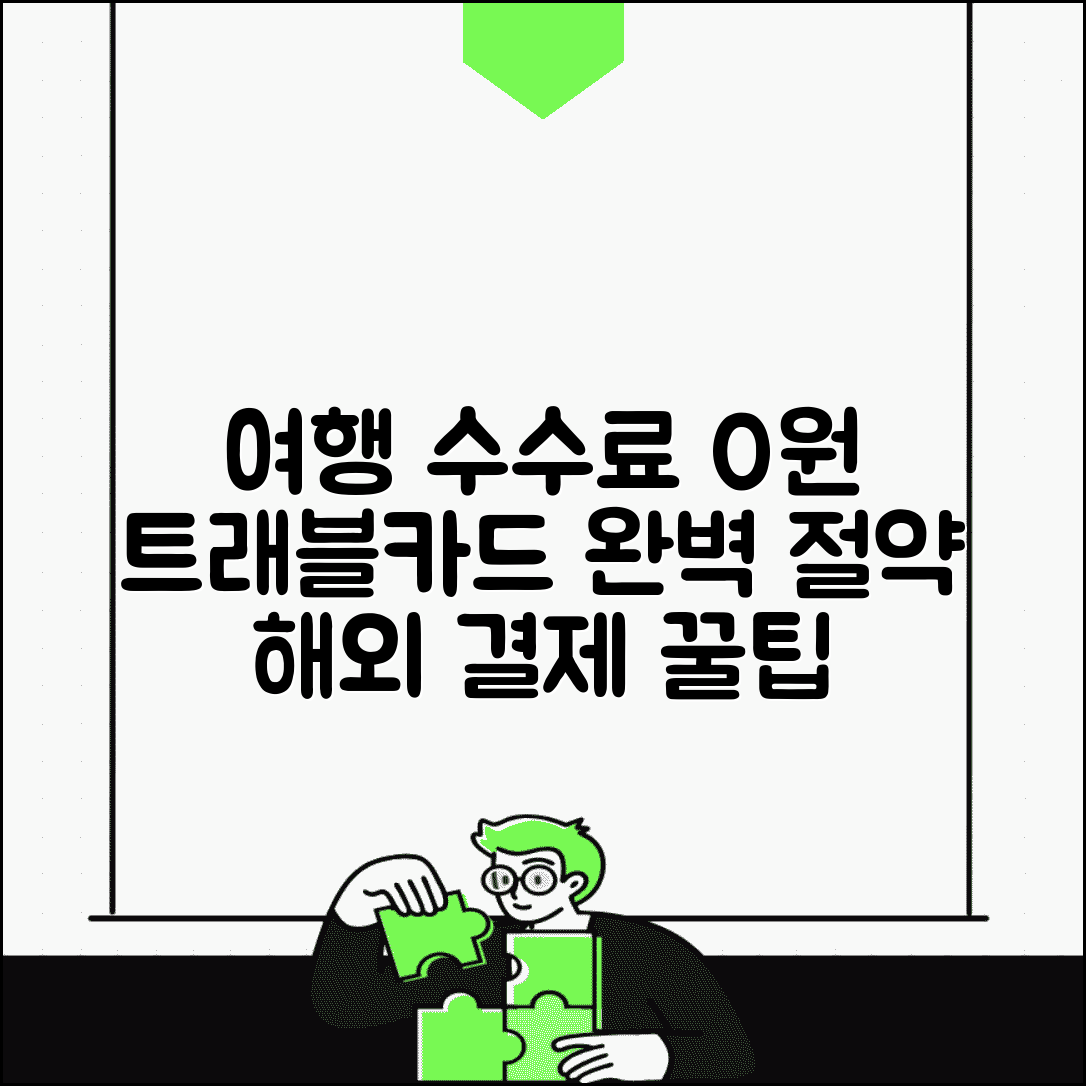 트래블 카드 수수료 해외 결제 | 여행 카드 수수료 완벽 절약법