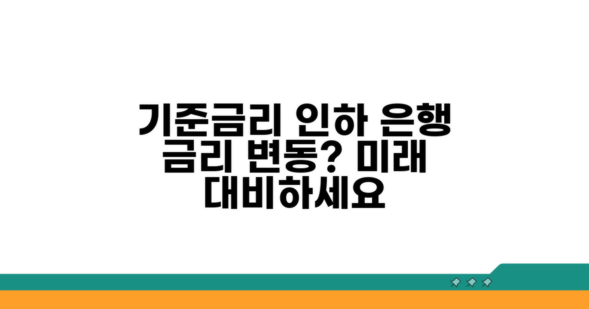 기준금리 인하, 은행 금리에 어떤 영향?