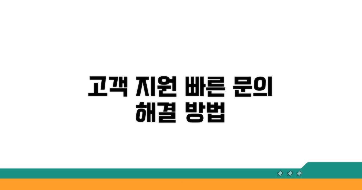 고객 지원 및 문의 방법