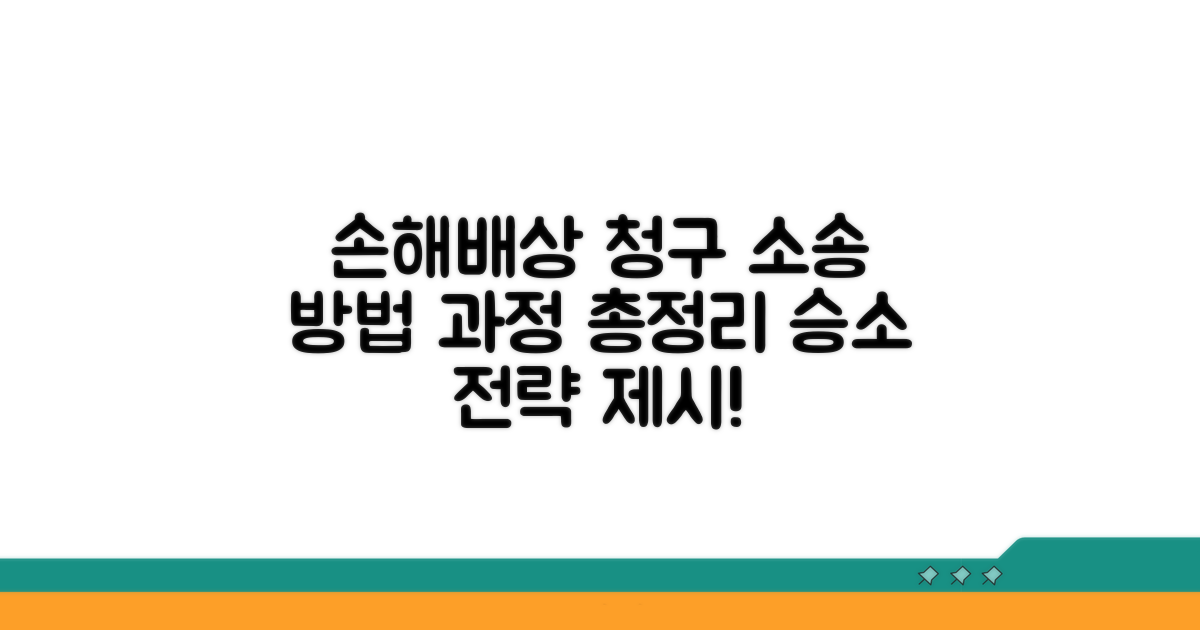 손해배상 청구 방법과 소송 과정