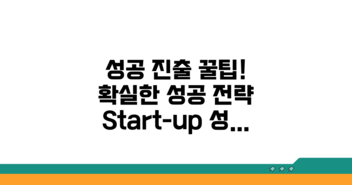 성공적인 진출을 위한 꿀팁