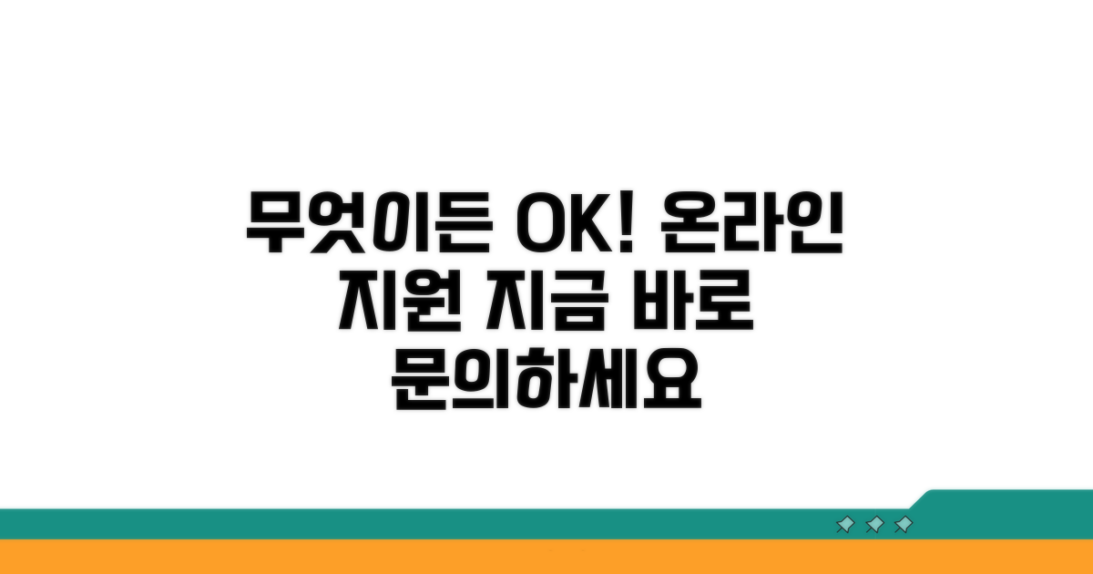 온라인 지원, 무엇이든 물어보세요
