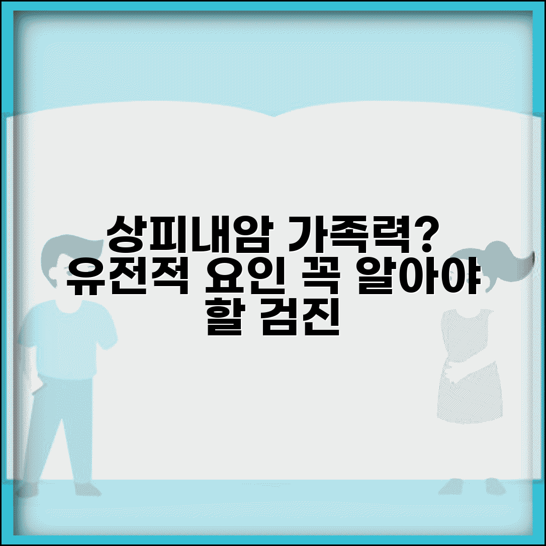 상피내암 가족력 있다면 주의사항 | 유전적 요인과 예방 검진 가이드