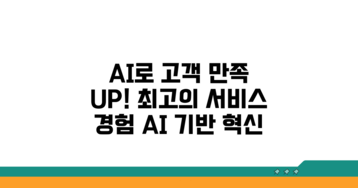 AI 기술 기반, 민간 고객 만족도 향상