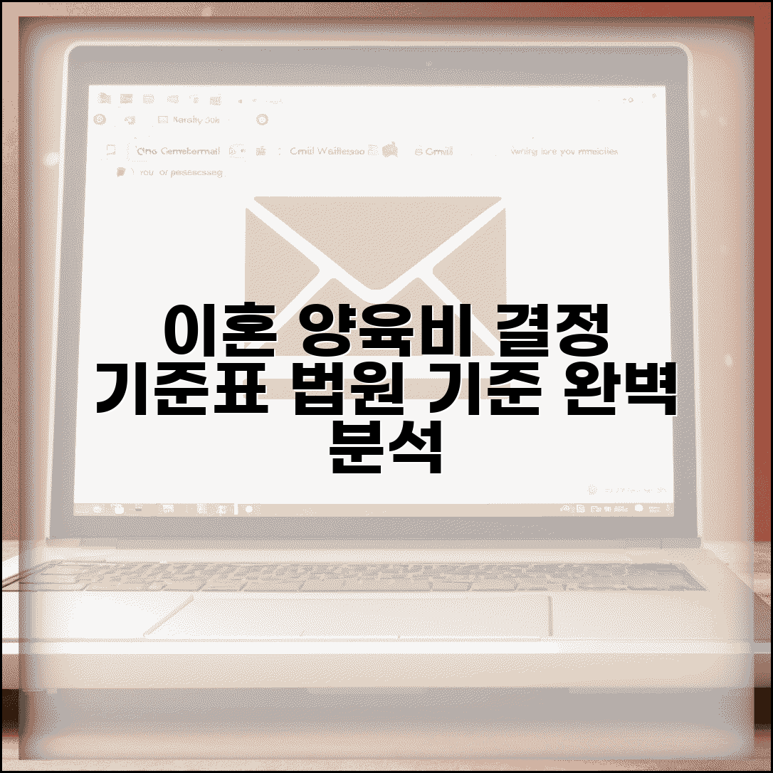 이혼 양육비 산정표 자녀 지원 | 이혼시 자녀 양육비 결정을 위한 법원 기준 산정표