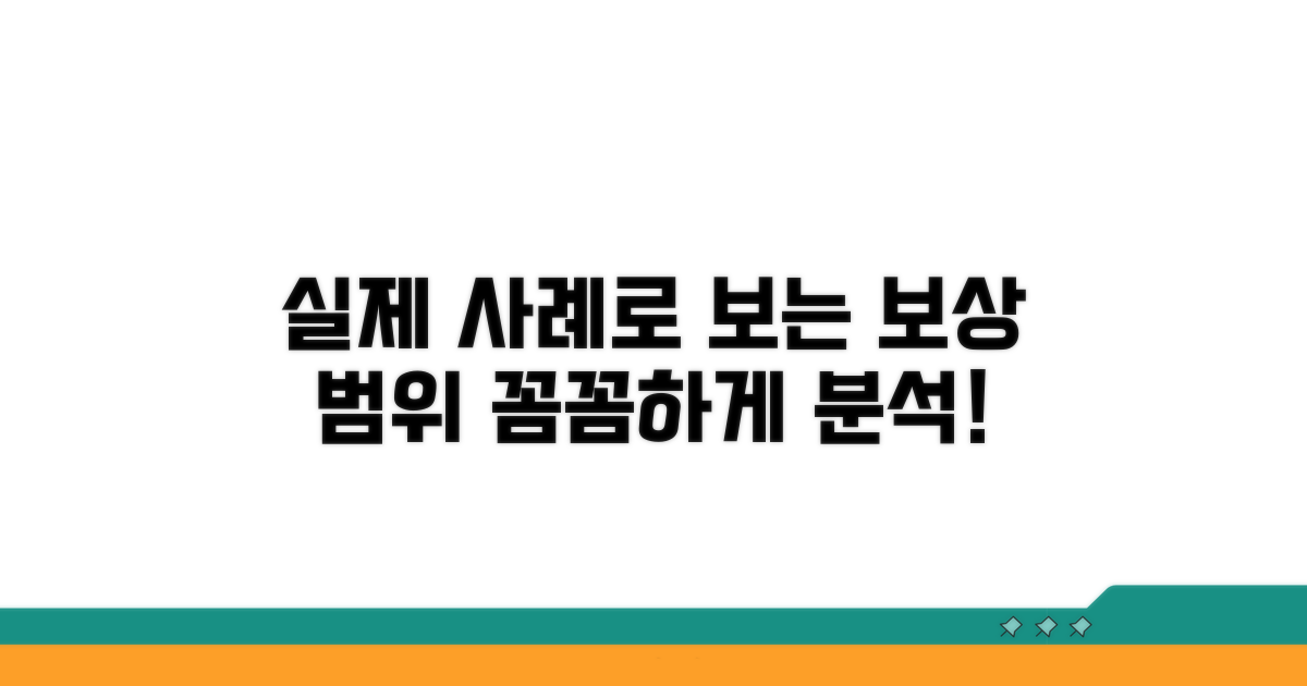 실제 사례로 알아보는 보상 범위
