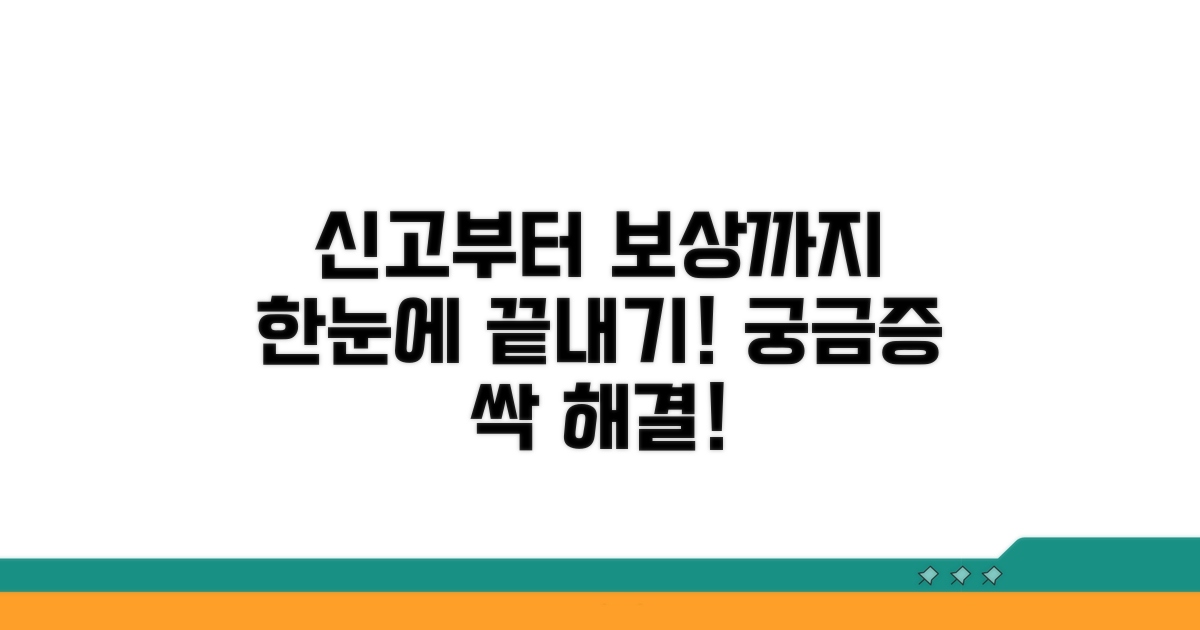 신고 절차와 피해 보상 안내