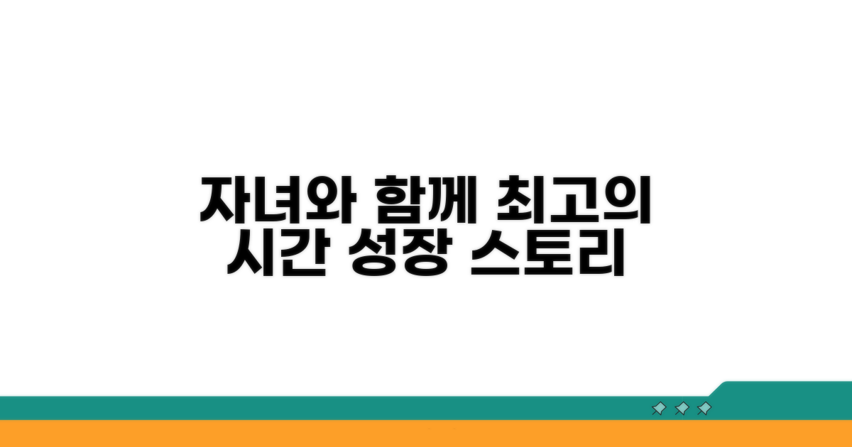 자녀와 함께하는 유익한 시간