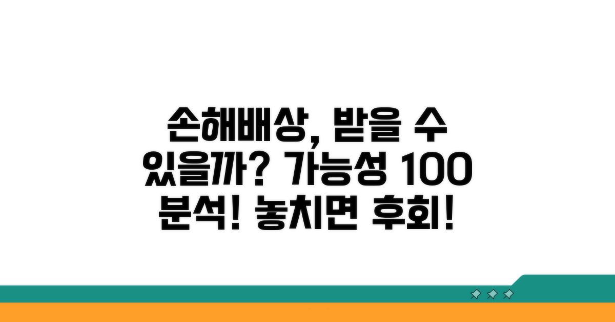 손해배상 청구 가능성 분석