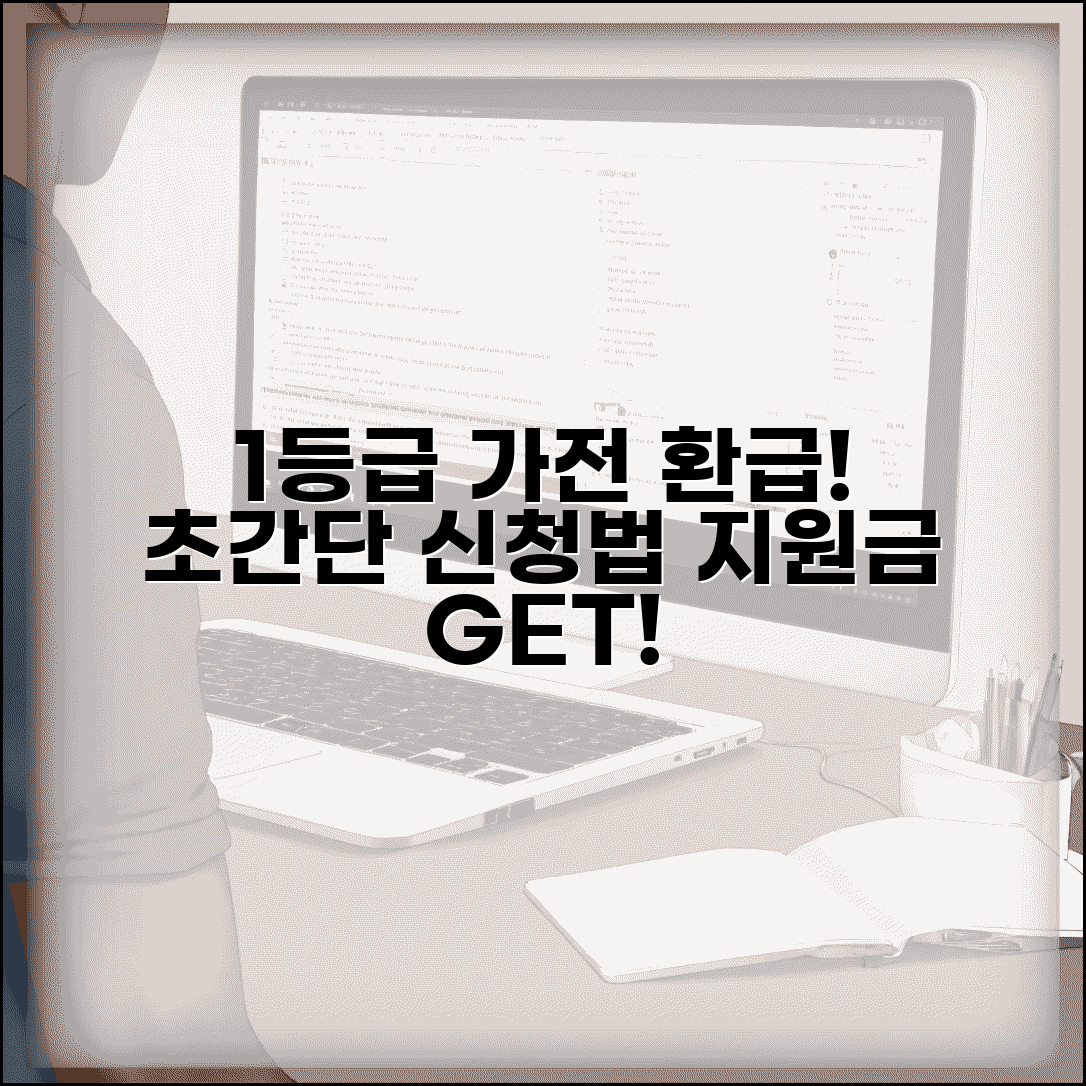 1등급 가전제품 환급사이트 이용법 | 고효율 가전 구매 지원금 신청 방법