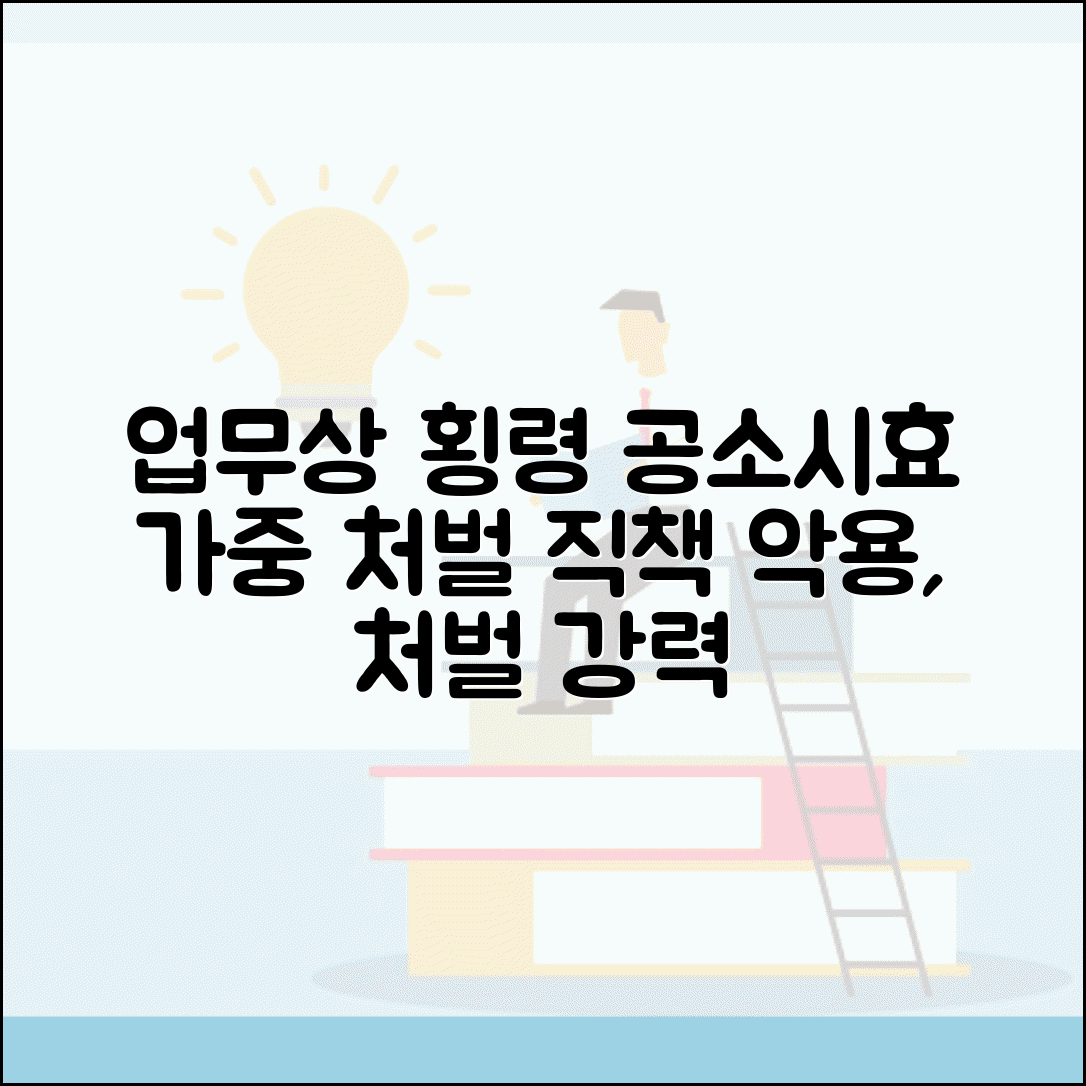업무상횡령죄 공소시효 | 직책 이용 범죄 가중 처벌