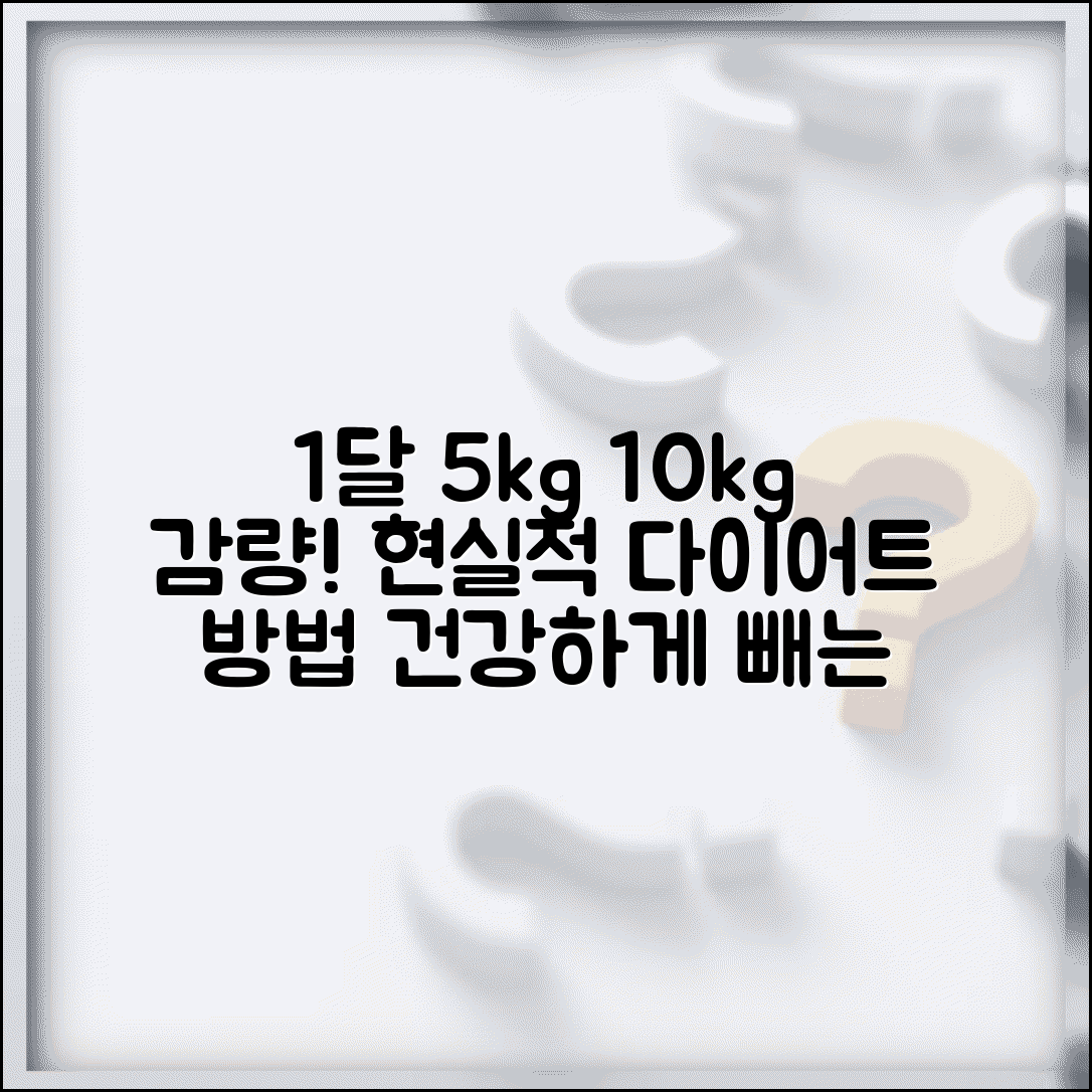 다이어트 한 달 5kg 10kg 빼는 방법 현실적 | 건강하게 살 빼는 속도 기준