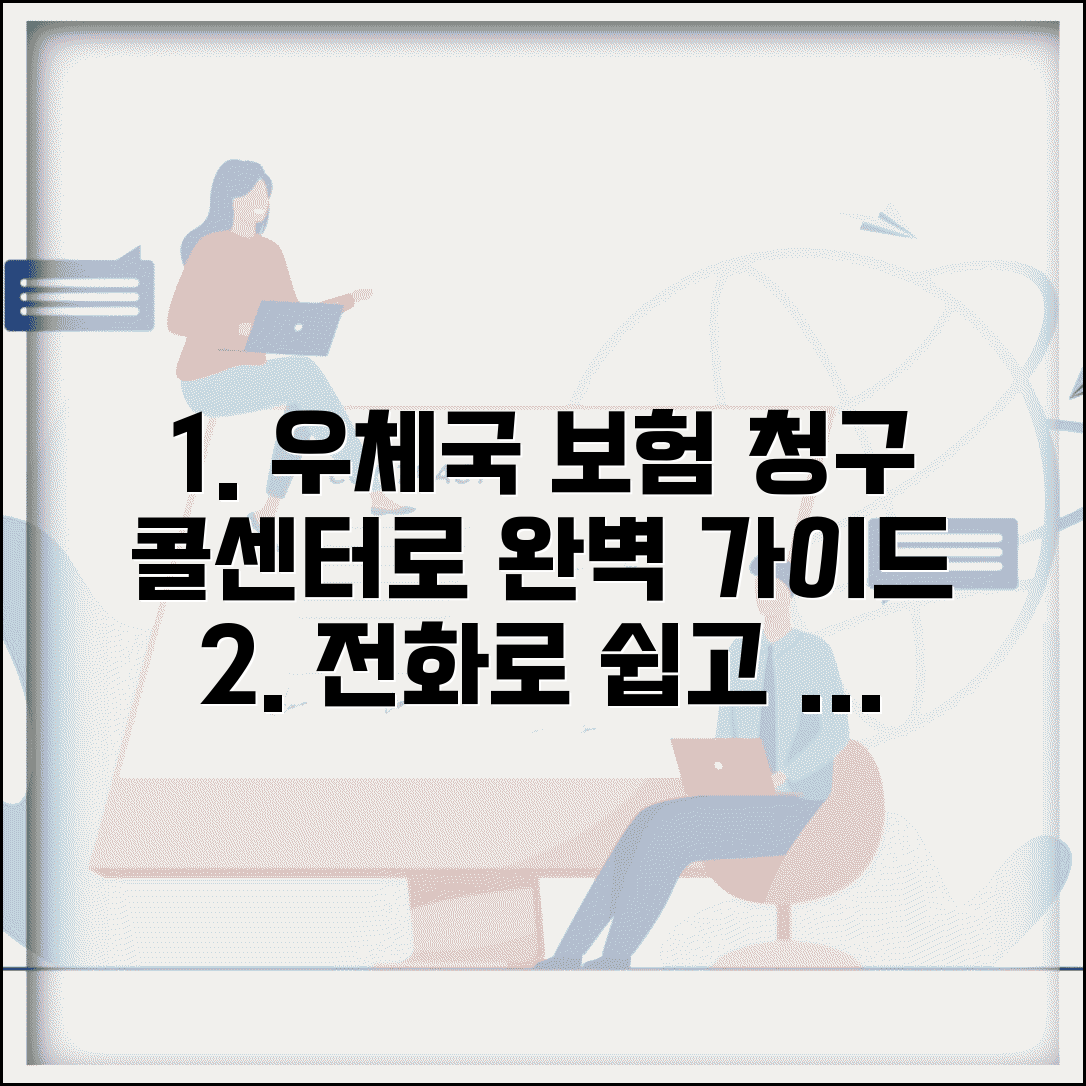 우체국 보험 청구방법 전화로 안내받기 | 콜센터 이용 완벽 가이드