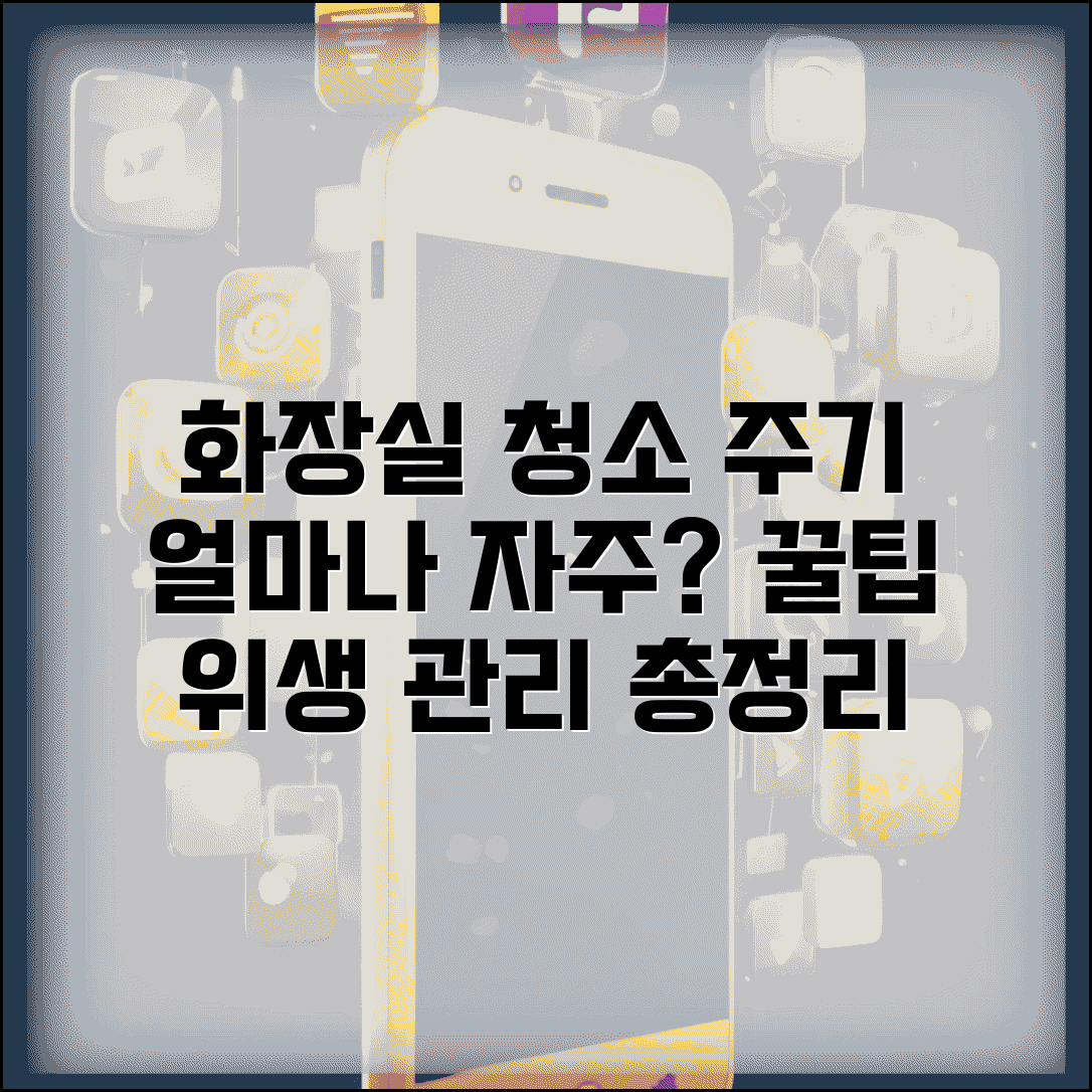 화장실 청소 주기 얼마나 자주 | 적정 횟수, 청소법, 꿀팁, 위생 관리 총정리