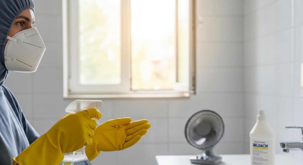 곰팡이 제거 안전수칙, 마스크/장갑 착용 & 환기 요령 5가지